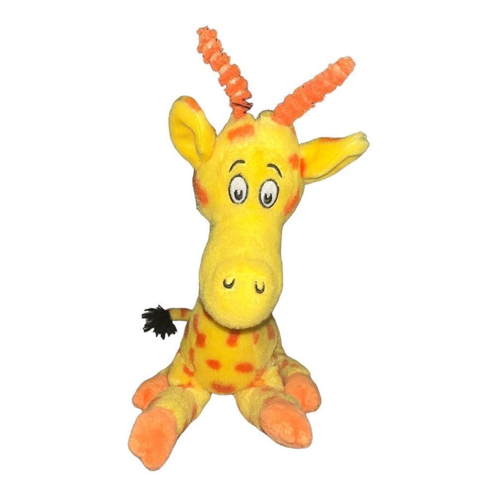Kohls Cares Plush Dr Seuss Giraffe Yellow Stuffed Animal Mulberry Street EUC